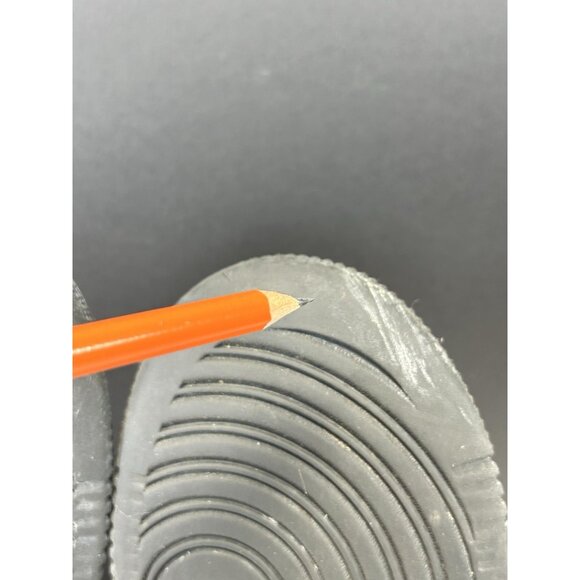 Nike Air Force 1 Low LV8 KSA CT4683-001 Kids US 7Y Shoes Black Leather Sneakers - Picture 10 of 16